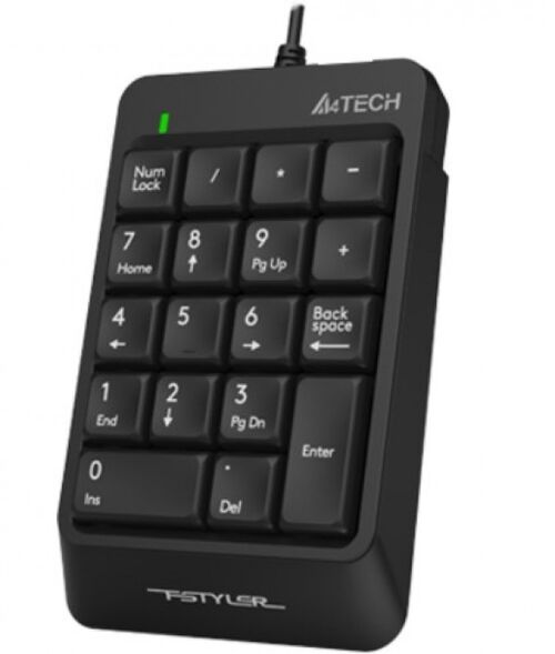 A4-FK13P A4TECH FSTYLER NUMERICKA TASTATURA USB, BLACK