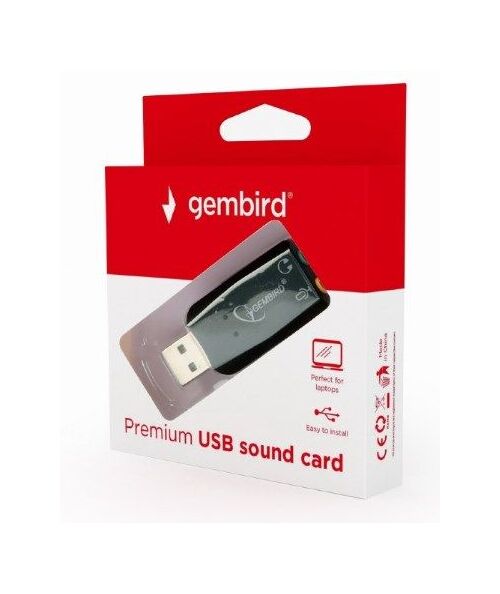 SC-USB2.0-01 GEMBIRD PREMIUM USB ZVUCNA KARTICA, VIRTUS PLUS