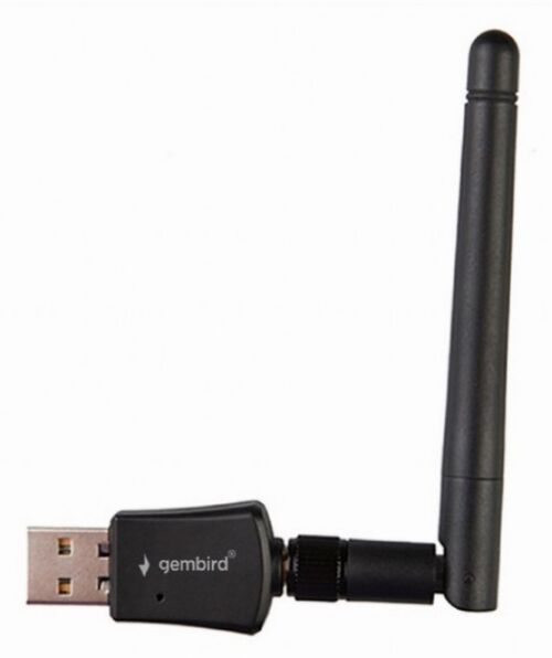 WNP-UA300P-02 **GEMBIRD HIGH POWER USB WIRELESS ADAPTER 300N, DETACHABLE ANTENA, RF PWR <20DBM (661)