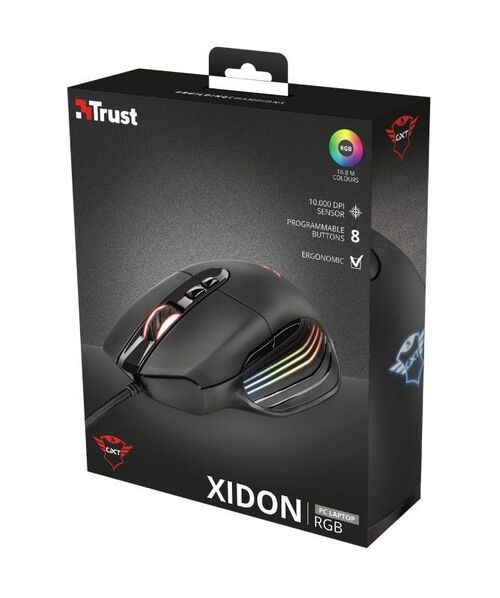 TRUST GXT 940 XIDON RGB GAMING MOUSE (23574)