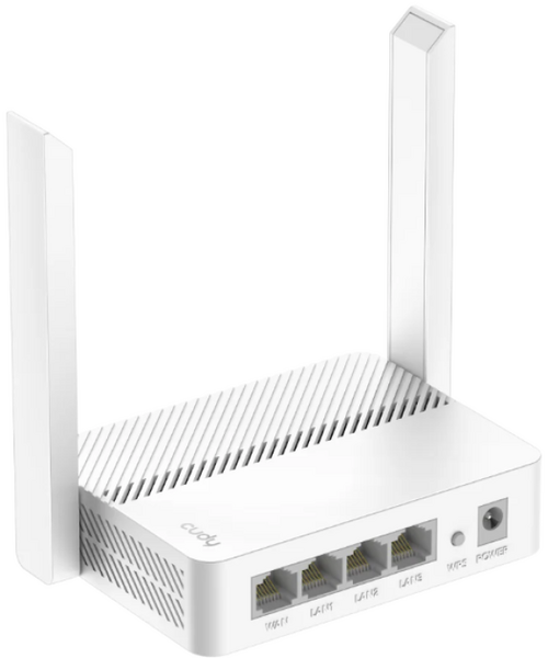 CUDY WR300 N300 WI-FI ROUTER, CHIPSET MEDIATEK, ROUTER/AP/ REPEATER/WISP 4XLAN, 2X5DBI