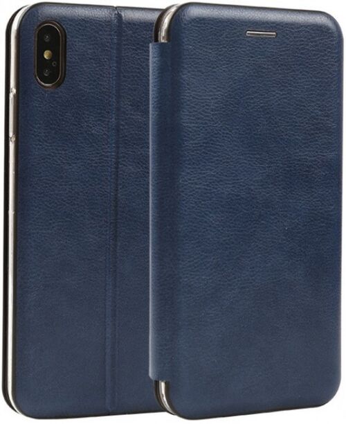 MCLF11-SAMSUNG A12 * FUTROLA LEATHER FLIP BLUE (249)