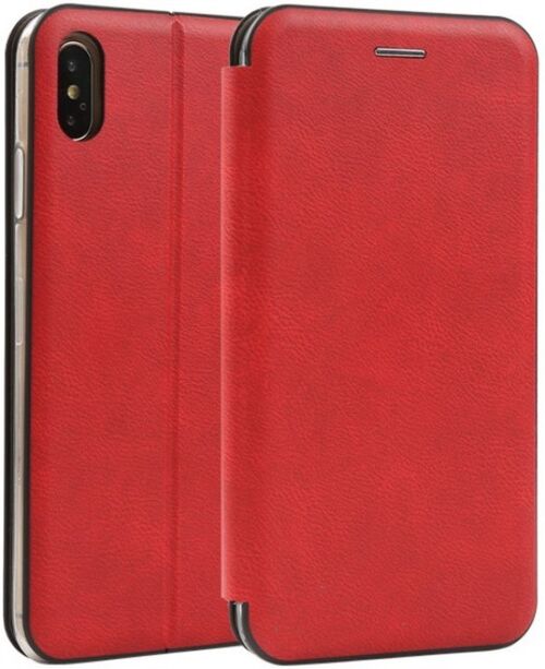 MCLF11-SAMSUNG A02S * FUTROLA LEATHER FLIP RED (149)