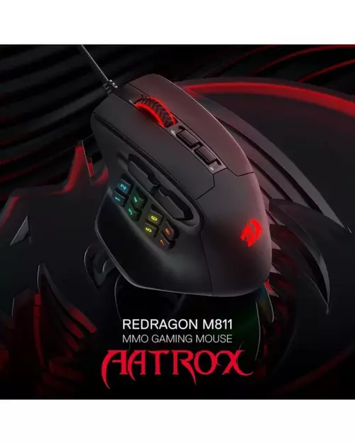 MIŠ REDRAGON AATROX M811 12400 DPI USB