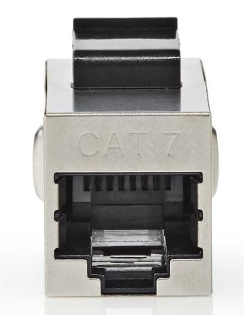 CCGB89015ME CAT6A / CAT7, SHIELDED, RJ45 FEMALE, STRAIGHT, METAL 1KOM