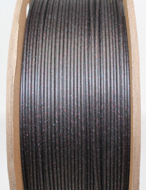 3DP-PLA-MX3-01-GBK PLA FILAMENT-THREE GALAXY-ZA 3D STAMPAC 1.75MM, KOTUR 1KG BLACK