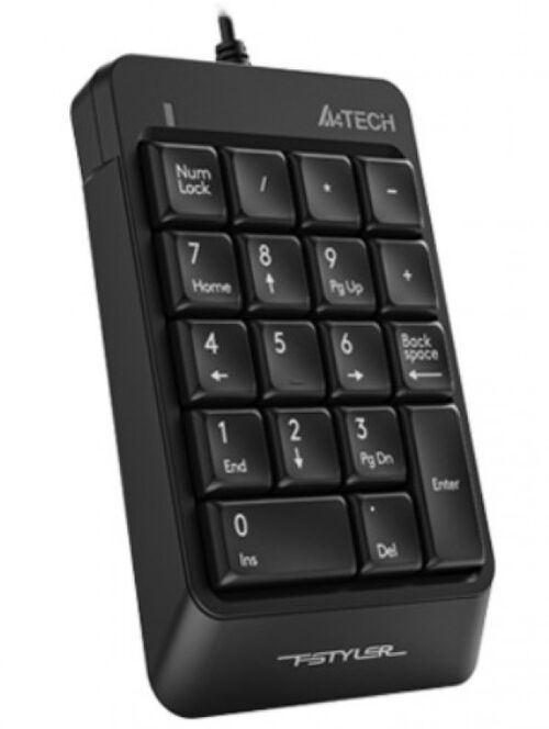 A4-FK13P A4TECH FSTYLER NUMERICKA TASTATURA USB, BLACK