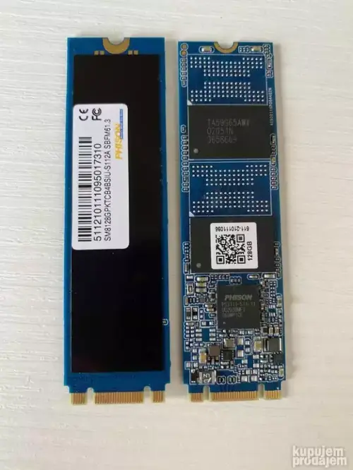 SSD M.2 PHISON SATA III 128GB SM8128GPKTCB4BSIU / 2280