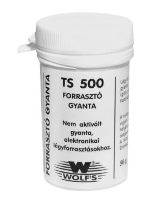 KALAFONIIJUM ZA LEMLJENJE TS500 50G WOLF