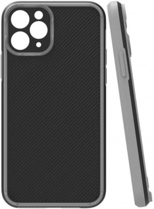 MCTR82-SAMSUNG A12 * FUTROLA TEXTURED ARMOR SILICONE BLACK (139)