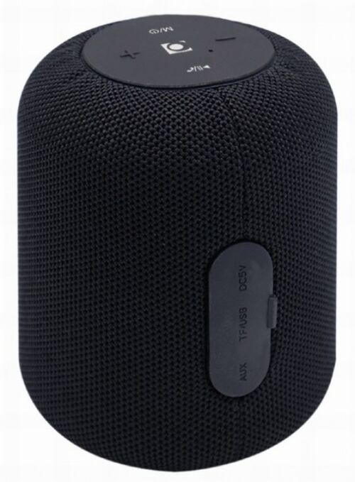 SPK-BT-15-BK GEMBIRD PORTABLE BLUETOOTH SPEAKER +HANDSFREE 5W, USB, SD, AUX, BLACK FO