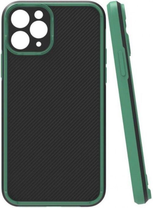 MCTR82-IPHONE X/XS * FUTROLA TEXTURED ARMOR SILICONE DARK GREEN (79)