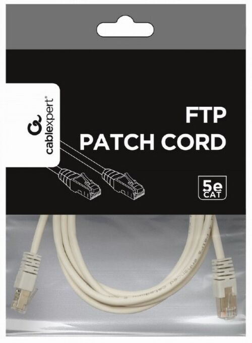 PP22-1.5M GEMBIRD MREZNI KABL FTP CAT5E PATCH CORD, 1.5M GREY