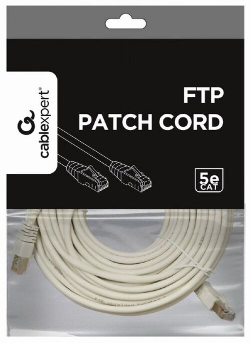 PP22-10M GEMBIRD MREZNI KABL FTP CAT5E PATCH CORD, 10M GREY