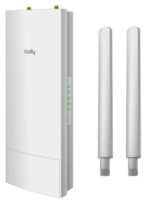 CUDY AP1200 OUTDOOR AC1200 WIFI ACCESS POINT 2.4+5GHZ POE 802.3AF/AT 1W/2L 10/100M, 2X5DBI