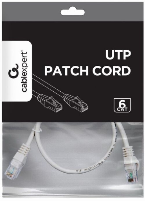 PP6U-0.5M GEMBIRD MREZNI KABL, CAT6 UTP PATCH CORD 0.5M GREY