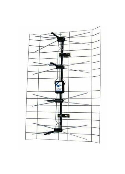 ANTENA ANT-408 SPOLJNA MREZASTA SA POJACALOM, 15-32DB, UHF/VHF/DVB-T2