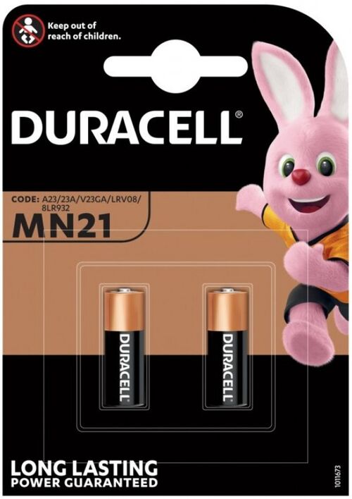 DURACELL MN21 12V PAK2 CK, 10X29MM, ALKALNE BATERIJE (8LR932, 23A, A23)