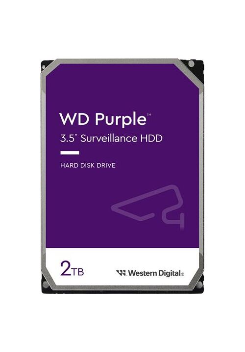 WD 3,5" SATA 2TB PURPLE SURVEILLANCE WD23PURZ