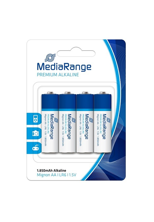 BATERIJE PUNJIVE AAA 800MAH MEDIARANGE 1/4  NI-MH