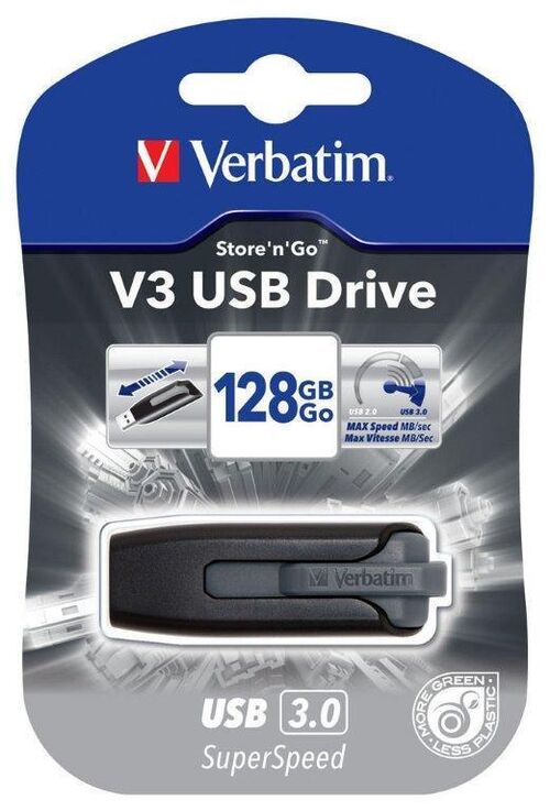 VERBATIM V3 USB 128GB 3.0 BLC (49189)