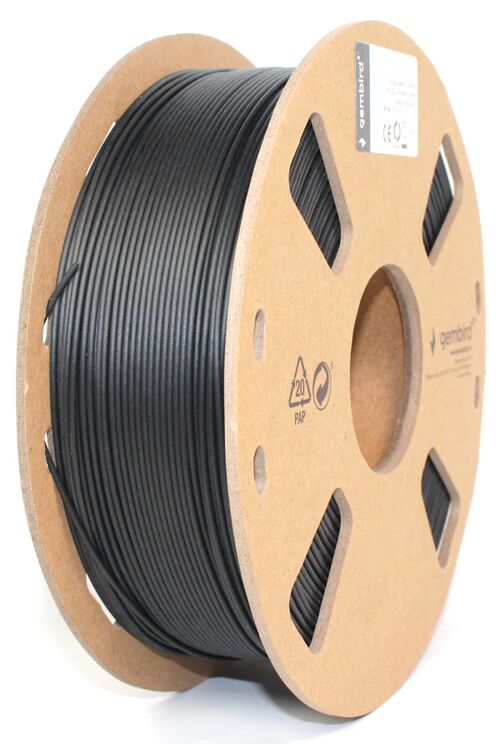 3DP-PLA1.75-01-BK PLA FILAMENT ZA 3D STAMPAC 1.75MM, KOTUR 1KG BLACK