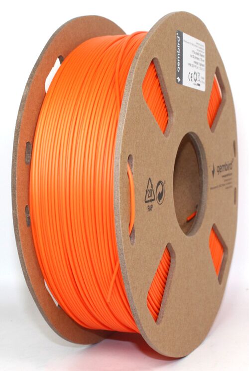 3DP-PLA1.75-01-O PLA FILAMENT ZA 3D STAMPAC 1,75MM KOTUR 1KG ORANGE