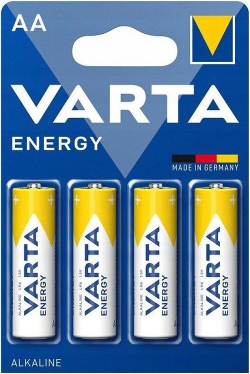 VARTA ENERGY AA 1.5V LR6 MN1500, PAK4 CK, ALKALNE BATERIJE