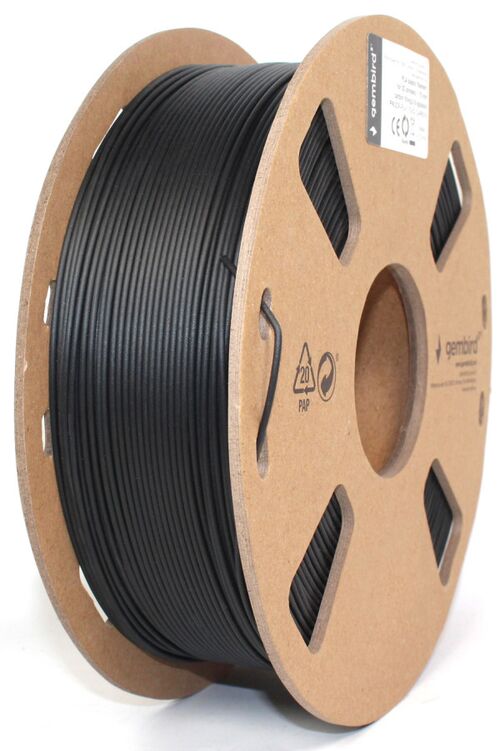 3DP-PLA1.75-02-CARBON PLA FILAMENT ZA 3D STAMPAC 1,75MM KOTUR 0,8KG CARBON