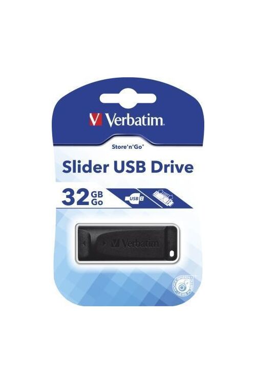 VERBATIM SLIDER USB 32GB (98697)