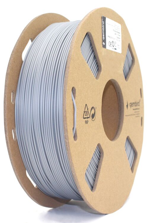 3DP-PLA1.75-01-GR PLA FILAMENT ZA 3D STAMPAC 1,75MM KOTUR 1KG GREY - SIVA