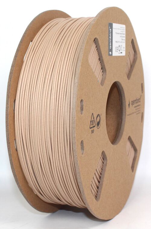 3DP-PLA-WD-01-NAT PLA FILAMENT ZA 3D STAMPAC 1.75MM, KOTUR 1KG WOOD NATURAL