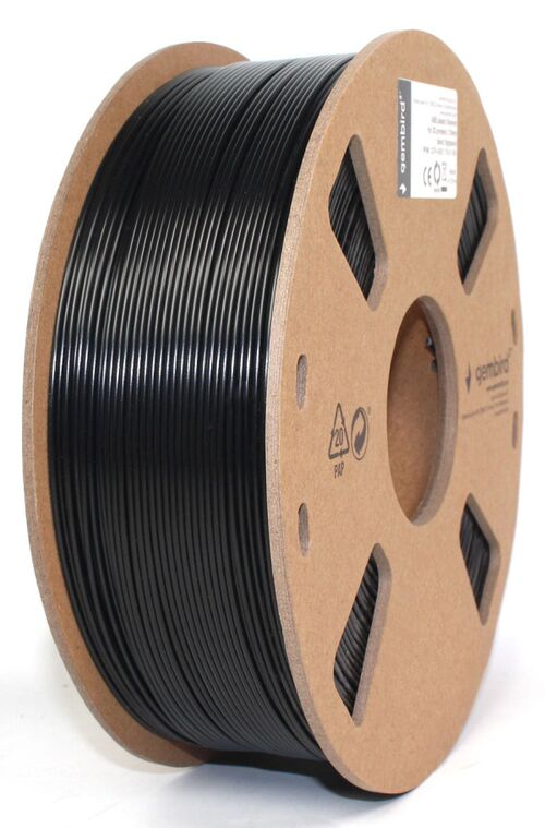 3DP-ABS1.75-01-BK ABS FILAMENT ZA 3D STAMPAC 1.75MM, KOTUR 1KG BLACK