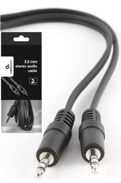 CCA-404-2M GEMBIRD 3.5MM STEREO PLUG TO 3.5MM STEREO PLUG AUDIO AUX KABL 2M A