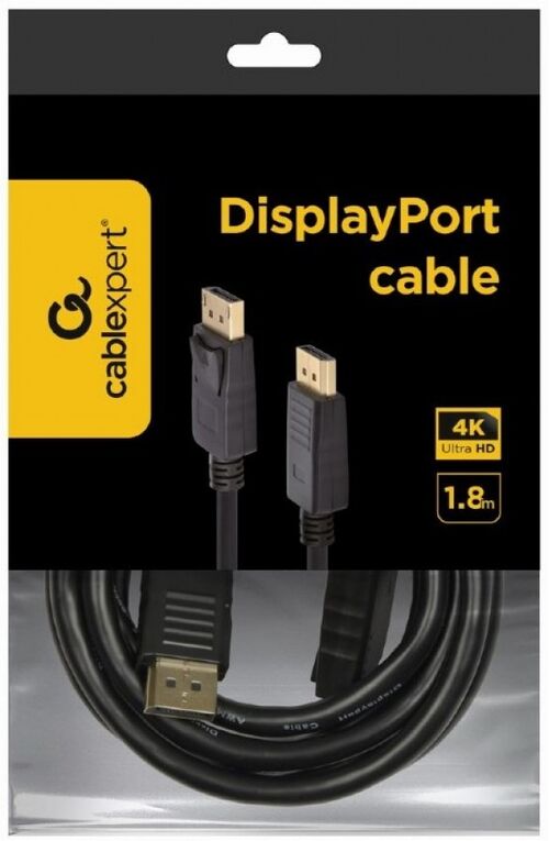 CC-DP2-6 GEMBIRD DISPLAYPORT NA DISPLAYPORT DIGITAL INTERFACE KABL 4K 1,8M