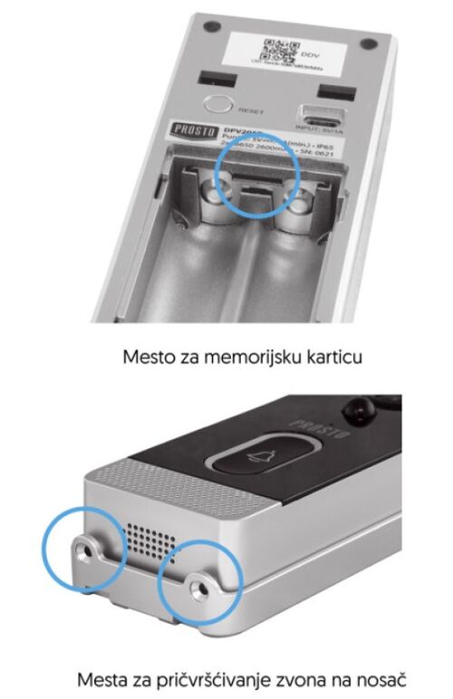 SMART WIFI VIDEO ZVONO (INTERFON) 1080P DPV205P (5350)