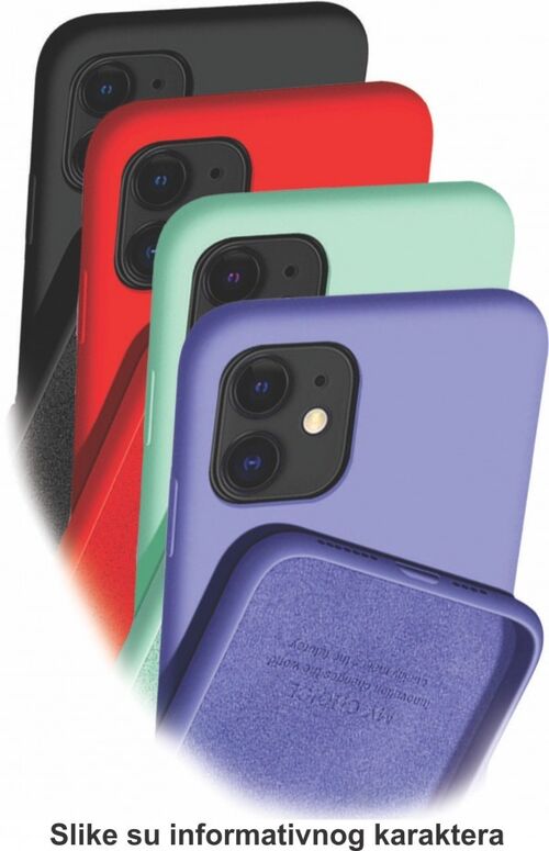 MCTK5-IPHONE X/XS * FUTROLA SOFT SILICONE BLACK (179.)