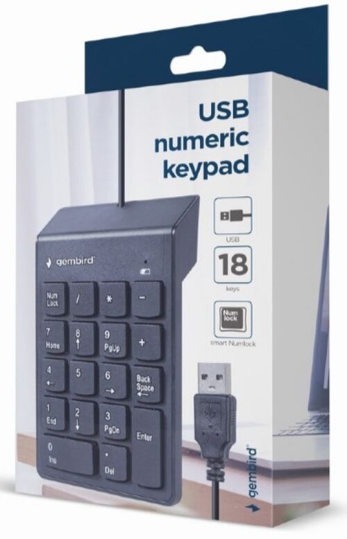 KPD-U-03 GEMBIRD NUMERICKA TASTATURA USB