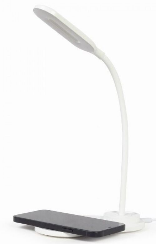 TA-WPC10-LED-01-MX WHITE GEMBIRD LED STONA LAMPA + QI BEZICNI PUNJAC MAX10W