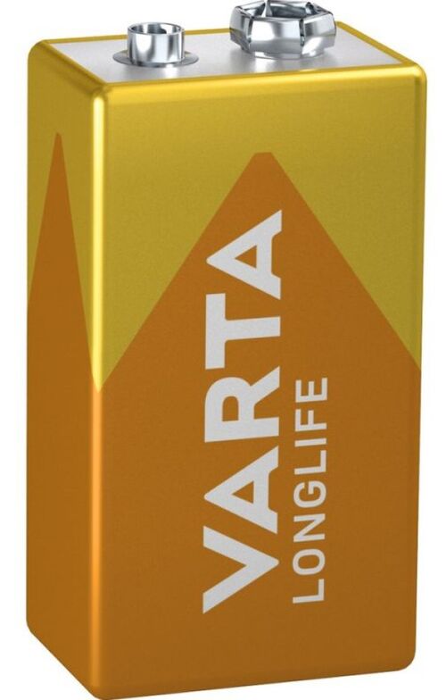 VARTA LONGLIFE 9V 6LR61 MN1604, ALKALNE BATERIJE, PAKOVANJE 1KOM