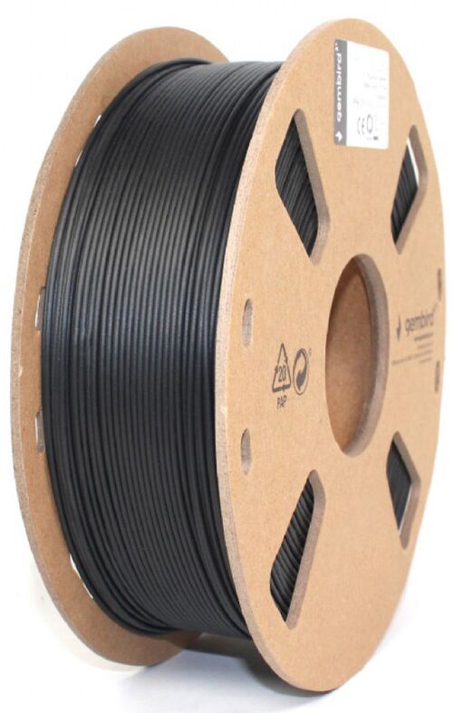 3DP-PLA+1.75-02-BK PLA-PLUS FILAMENT ZA 3D STAMPAC 1,75MM KOTUR 1KG BLACK