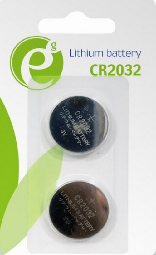 EG-BA-CR2032-01 ENERGENIE CR2032 LITIJUM BUTTON CELL 3V PAK2 CK (ALT DURACELL 2032)