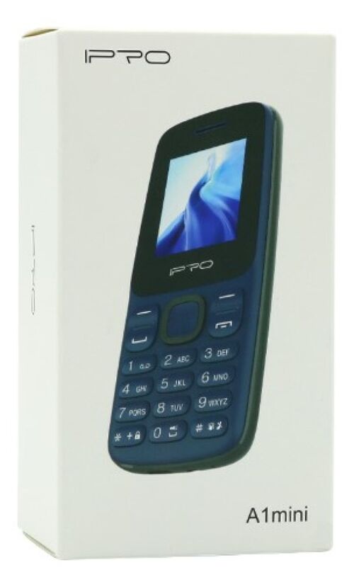 IPRO A1 MINI 32MB/32MB, MOBILNI TELEFON DUALSIM, FM, 800MAH, KAMERA CRNI