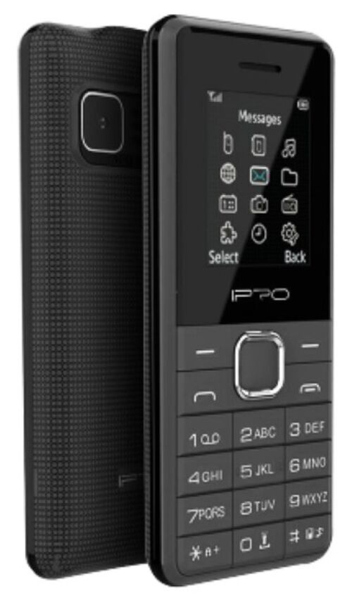 IPRO A18 32MB, MOBILNI TELEFON, DUAL SIM CARD, 3,5MM 800 MAH, KAMERA, BLACK