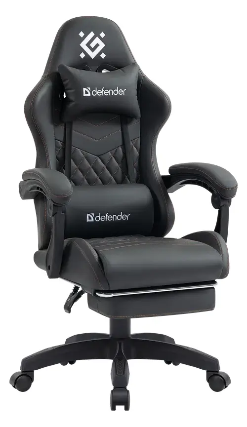 GAMING STOLICA DEFENDER BORA CRNA