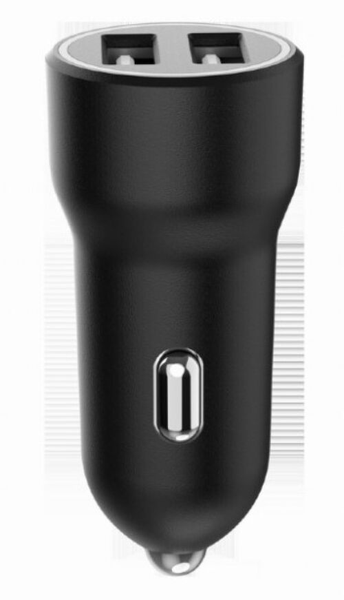 TA-UC-2A15-CAR-01 GEMBIRD 2-PORT USB CAR CHARGER, 3.1 A, BLACK