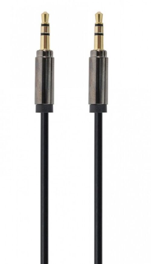 CCAP-444-6 GEMBIRD 3.5MM STEREO PLUG TO 3.5MM STEREO PLUG AUDIO KABL POZLACENI KONEKTOR 1.8M