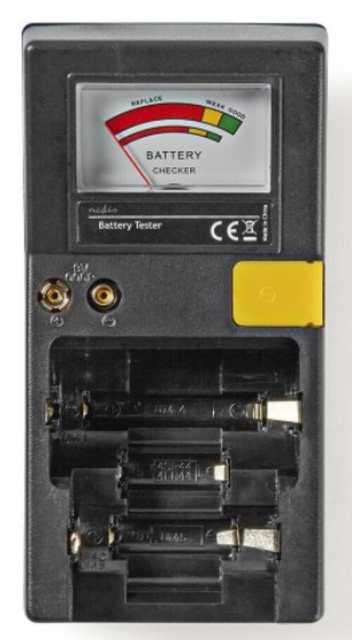 BATE110 TESTER ZA BATERIJE AA, AAA, C, D, 9V, DUGME BATERIJE