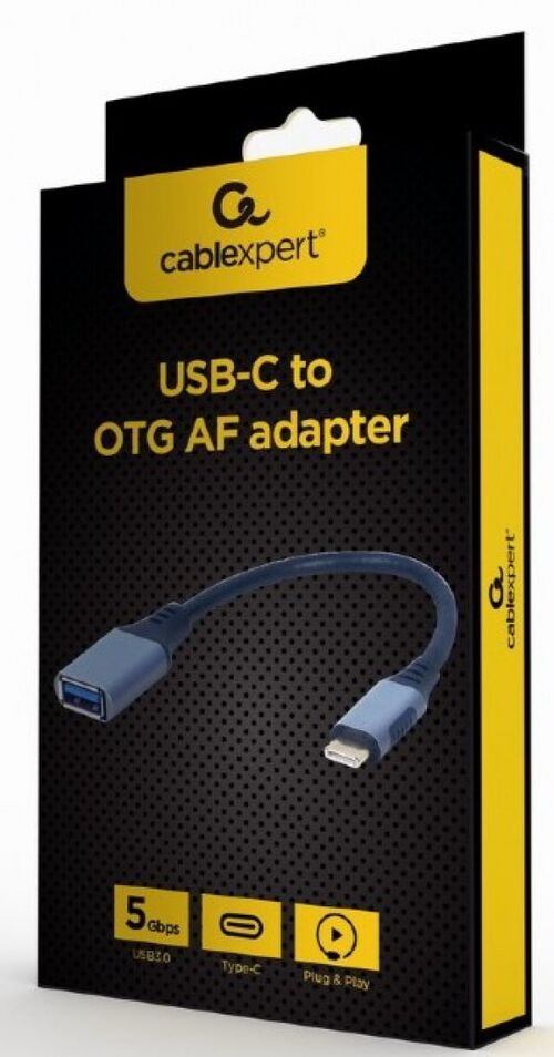 A-USB3C-OTGAF-01 GEMBIRD USB-C TO OTG AF ADAPTER, SPACE GREY