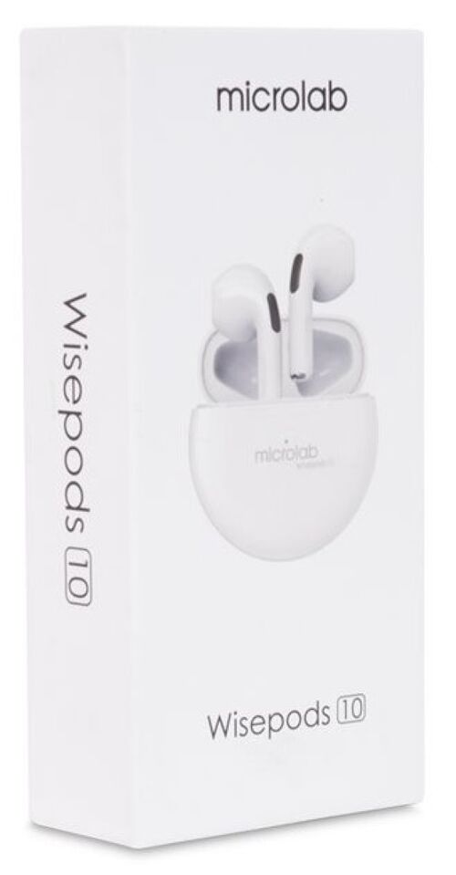 MICROLAB WISEPODS10 BLUETOOTH V5.0 SLUSALICE, TWS, TOUCH CONTROL